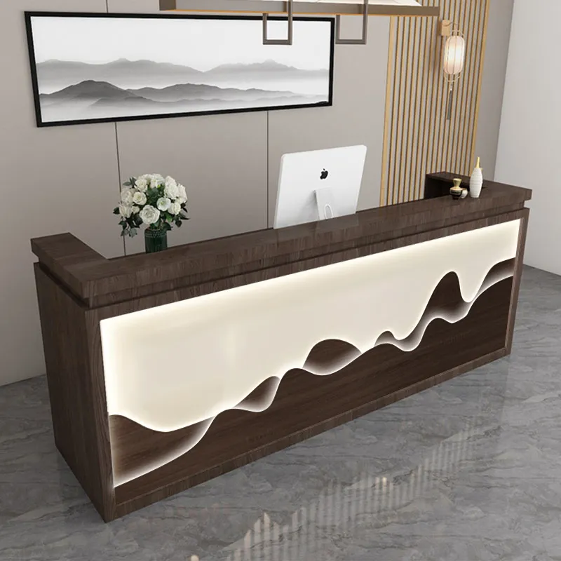 Spa And Wellness Hotel - 새로운 중국식 다실 프론트 데스크, 중국식