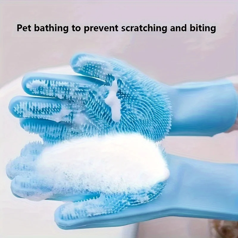 Hair Spa Wellness - 다기능 실리콘 애완동물 그루밍 장갑 헤어