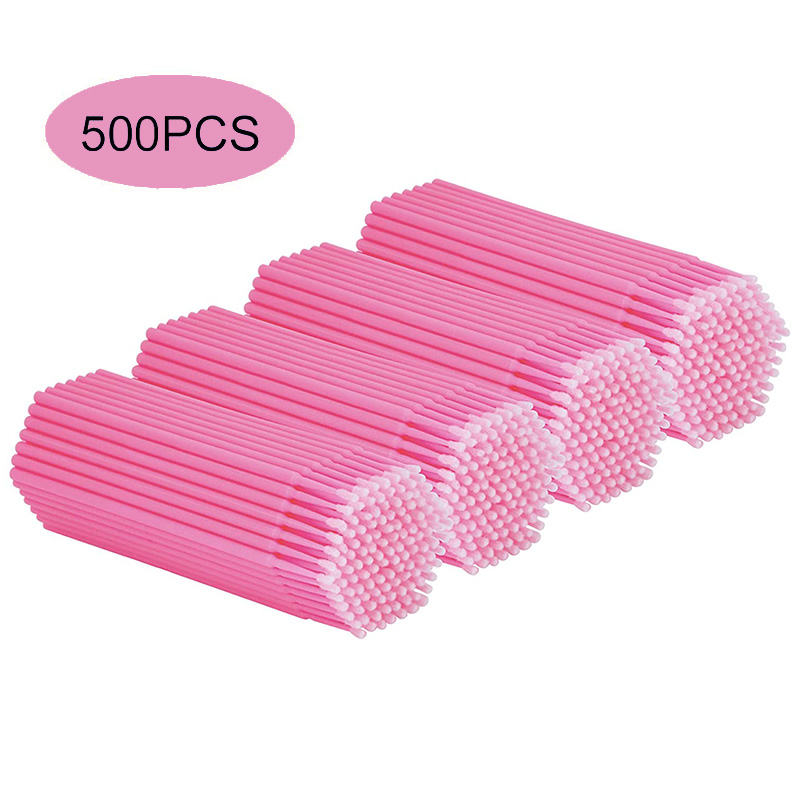 Brow Lamination Kit - 500 개/몫 속눈썹 연장 청소 면봉