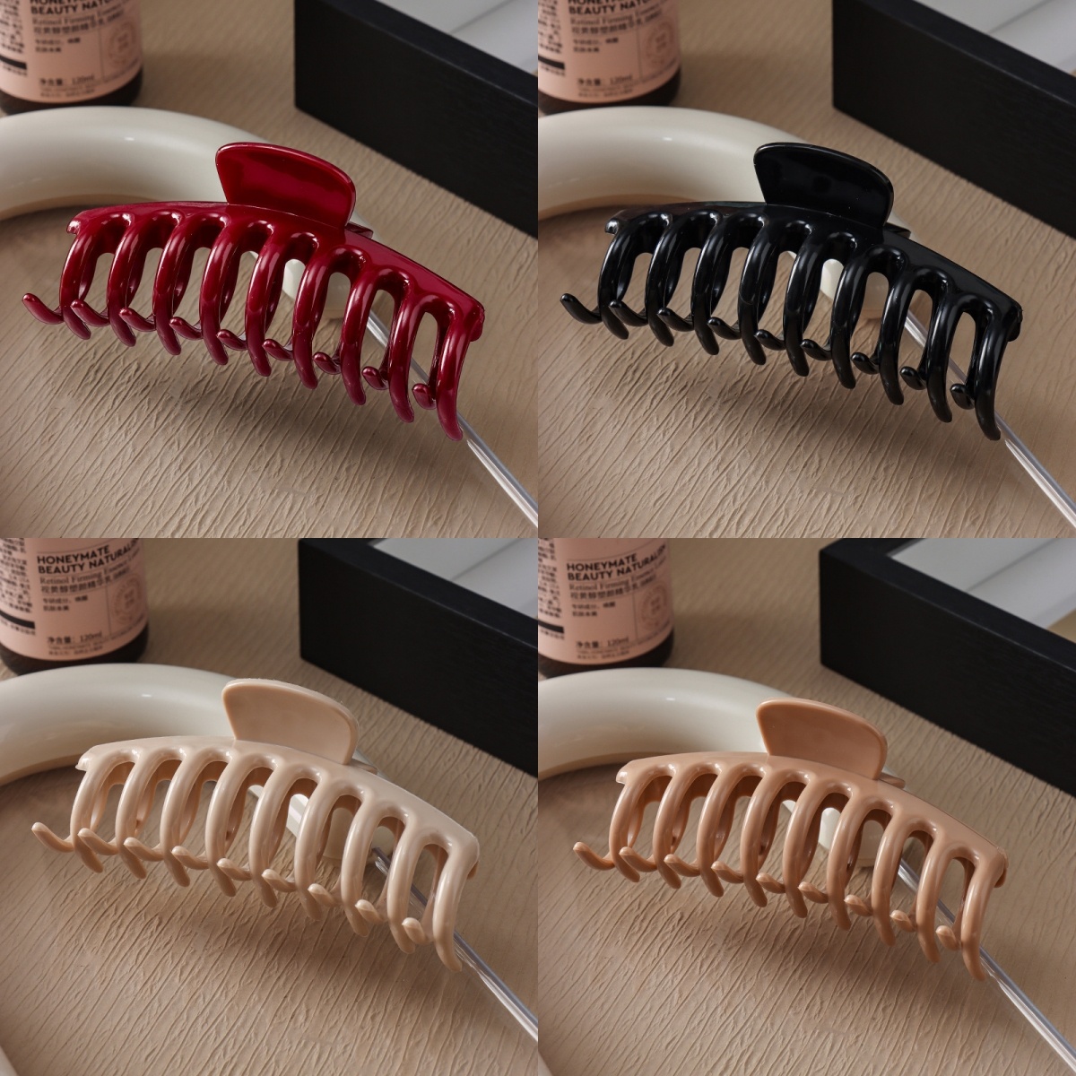 Hair Spa Wellness - 11CM 트렌디 실리콘 소재 헤어 클로