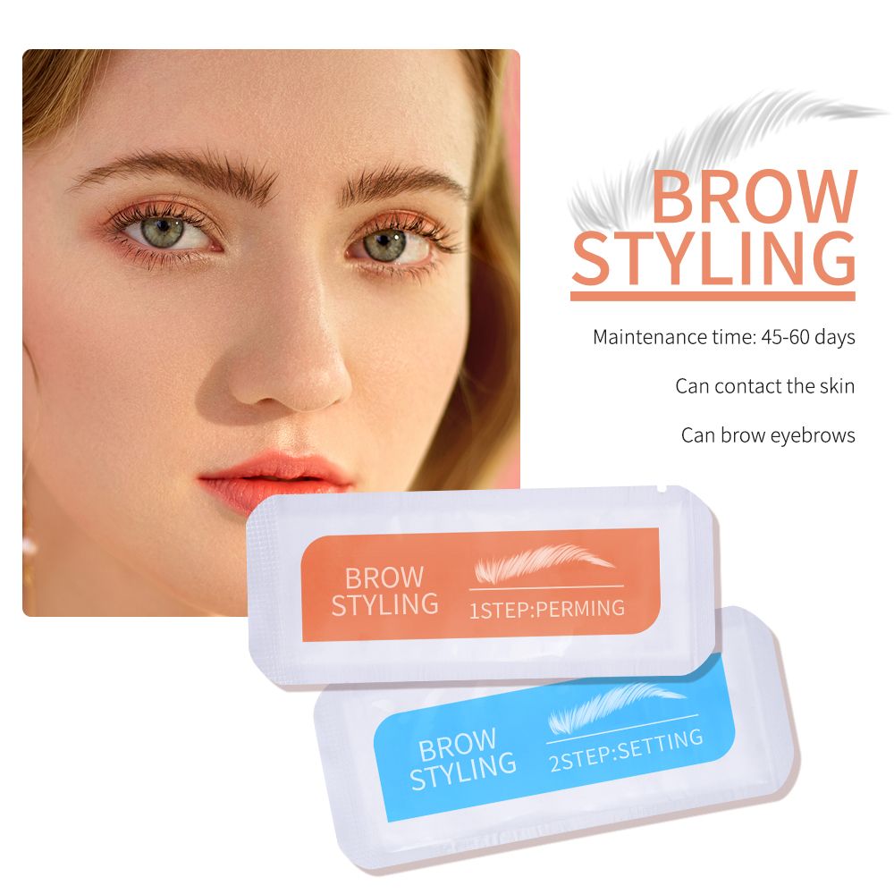 Brow Lamination Kit - 홈케어용 방수 오래 지속되는 눈썹 세팅