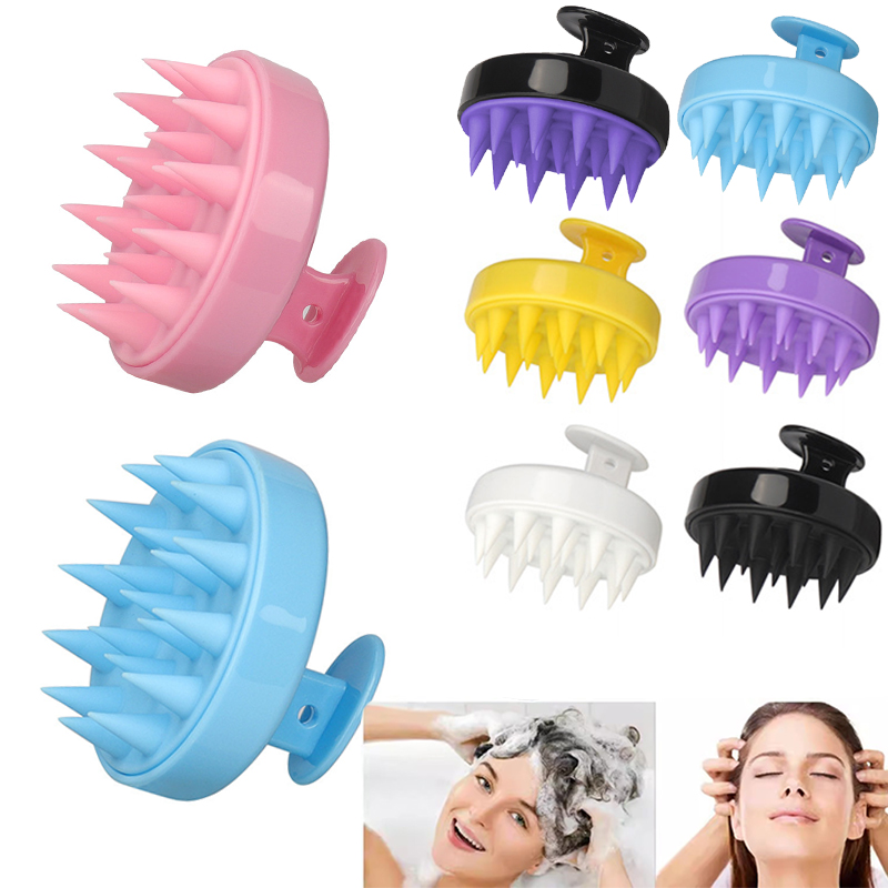 실리콘 샴푸 브러쉬, 머리 두피 마사지 빗, 머리 뿌리 - Hair Spa Wellness 리뷰 및 가격