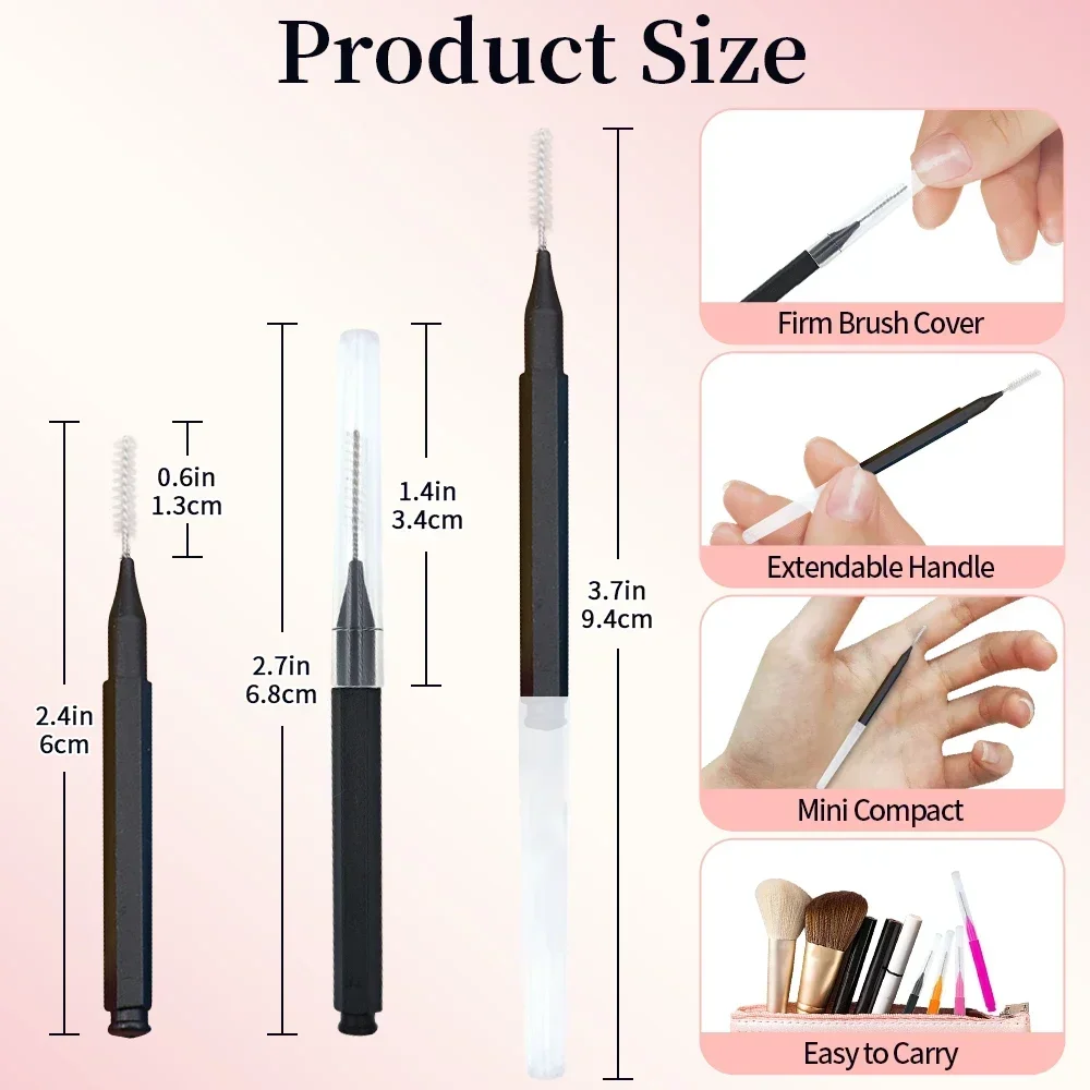 5/10/50PCS 일회용 미니 눈썹 브러쉬 눈썹 라미 - Brow Lamination Kit 리뷰 및 가격