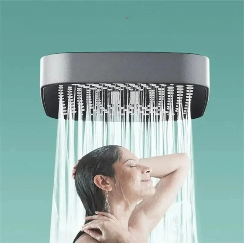 조절 가능한 3단계 고압 샤워헤드 대용량 절수 레인폴  - Spa&Wellness Earth City Шелепиха 리뷰 및 가격