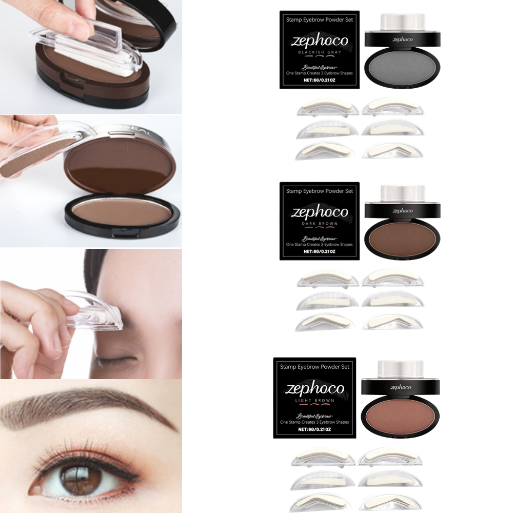 내추럴 아이브로우 파우더 스탬프 스텐실 키트 방수 스탬 - Brow Lamination Kit 리뷰 및 가격